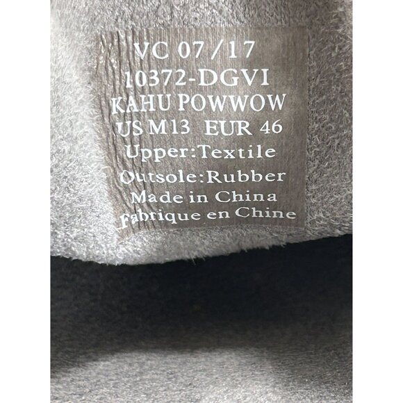 Olukai Kahu PowWow Blue Canvas Slip On Casual Shoes Mens Size 13 - Picture 7 of 8